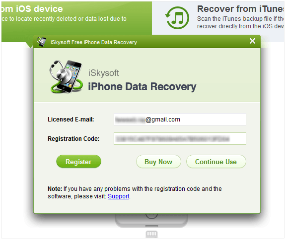 iskysoft data recovery licensed email and registration code for mac